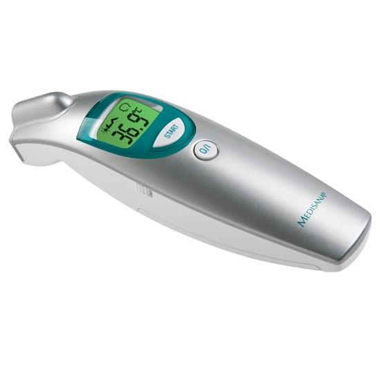 Pande-/øretermometer Medisana 76120 - digital infrarød måling på 1 sekund billede