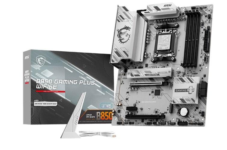 Bundkort MSI B850 Gaming Plus WiFi 6E (ATX, AM5)