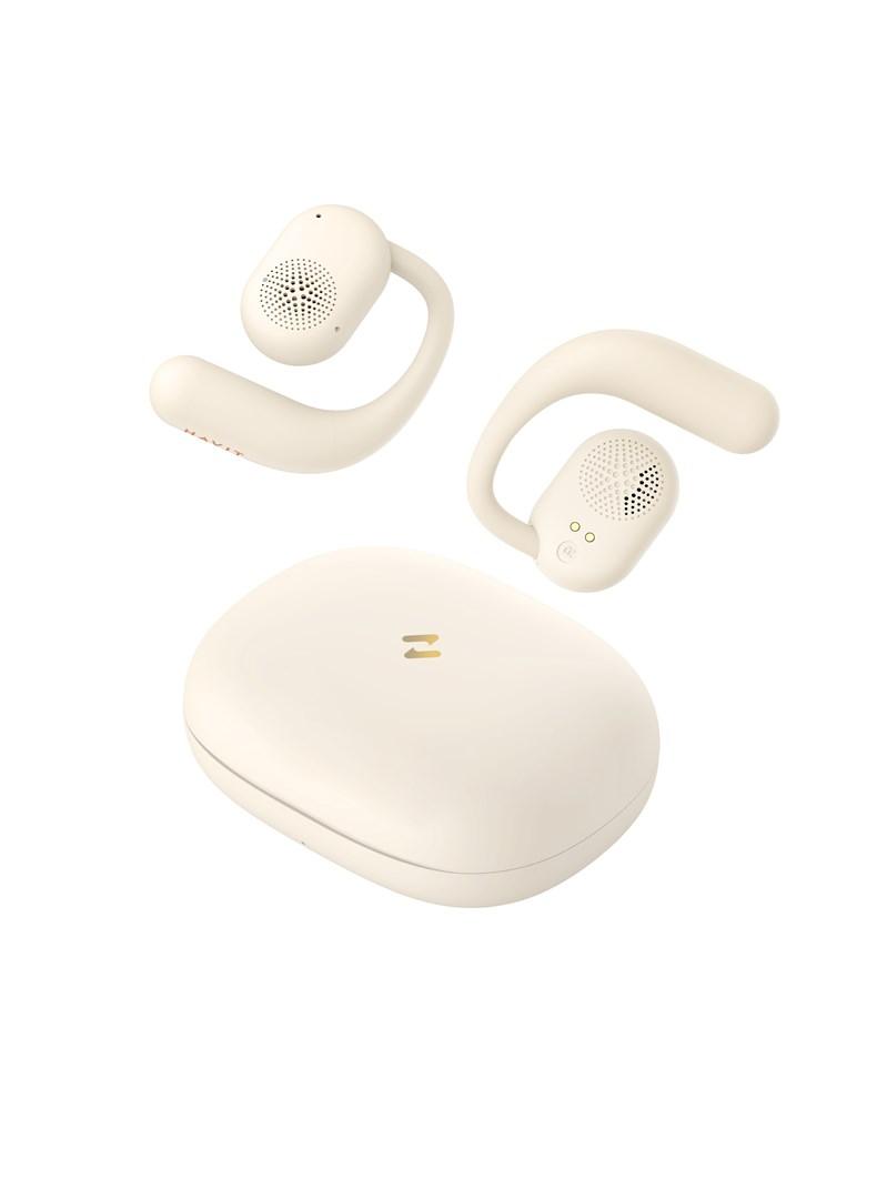 Trådløse høretelefoner Havit OWS914 TWS (beige) billede