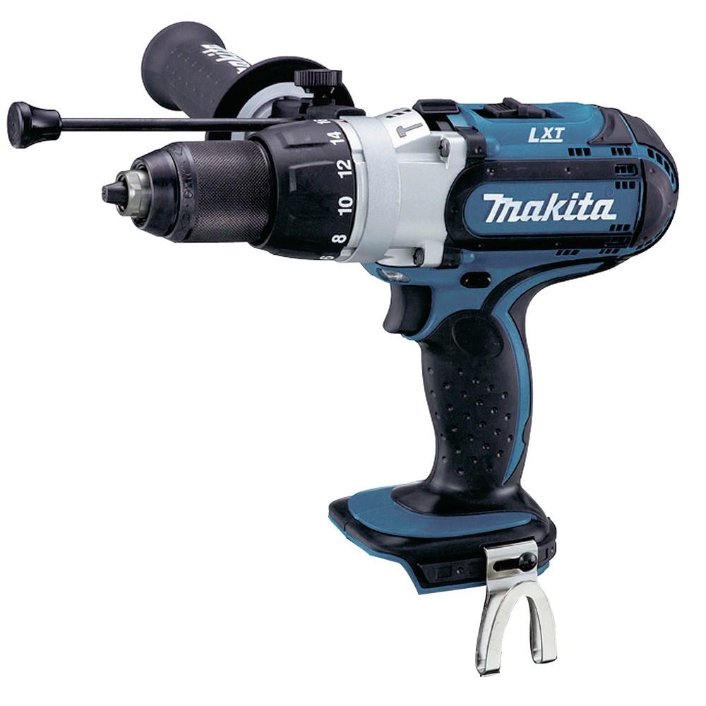 Slagboremaskine Makita DHP451Z 18 V (sort/blå) billede