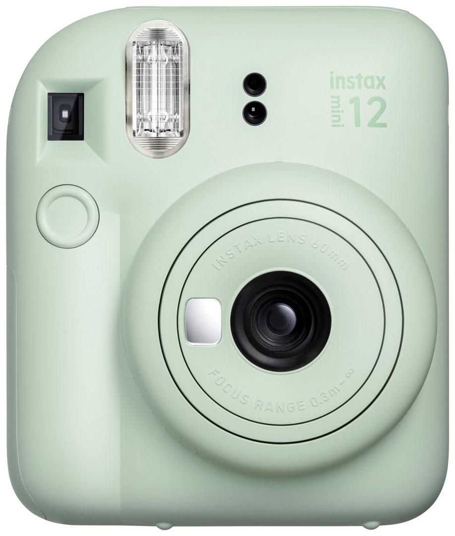 Polaroid kamera Fujifilm Instax Mini 12 - grøn (86 × 54 mm)