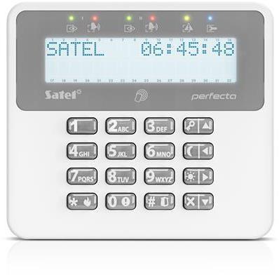 Alarm tastatur trådløst – SATEL Perfecta PRF-LCD-A2 billede