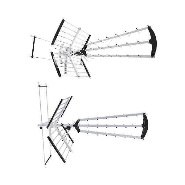 TV-antenne udendørs Libox LB2000 Dual 32 dB billede