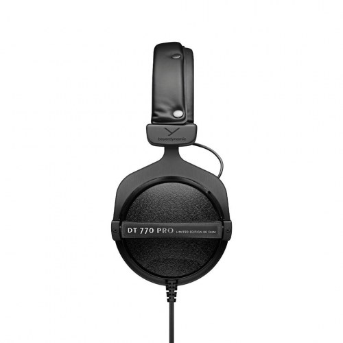 Høretelefoner Beyerdynamic DT 770 Pro 80 ohm – lukket, kablet, sort