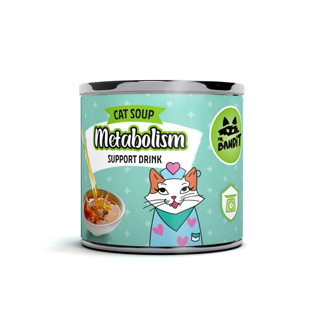 Kattemad vådfoder VetExpert Mr. Bandit Laks Metabolisme Support drik – 95 ml billede