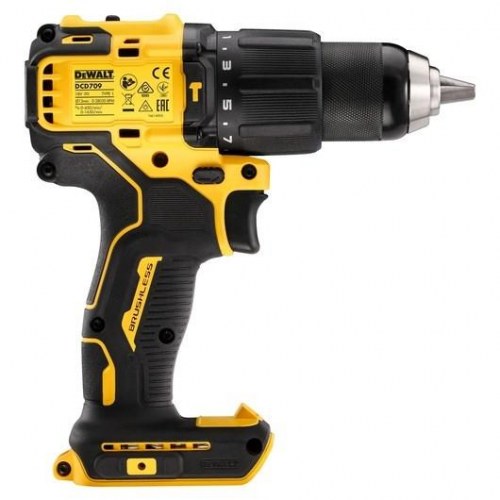 Skruemaskine med slag - DeWALT DCD709N-XJ, 18 V XR, børsteløs