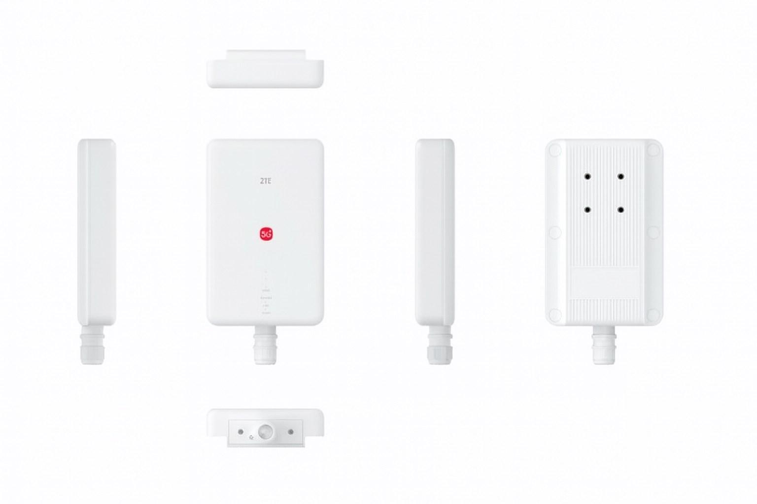 5G router ZTE G5 Max – hvid, SIM og 2,5 GbE billede