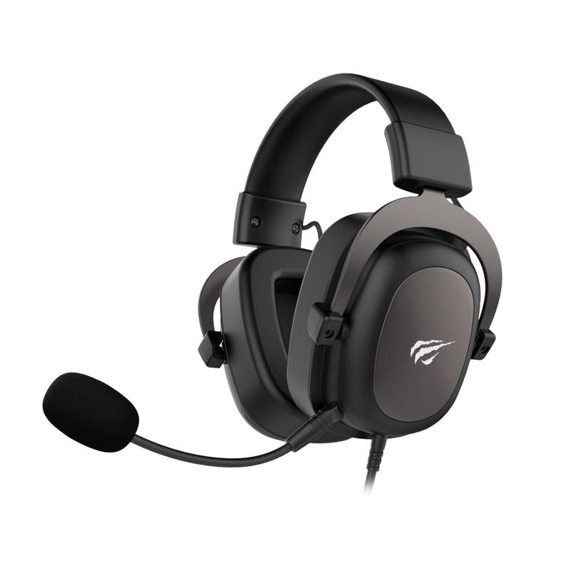 Gaming headset Havit H2002d med kabel - sort billede