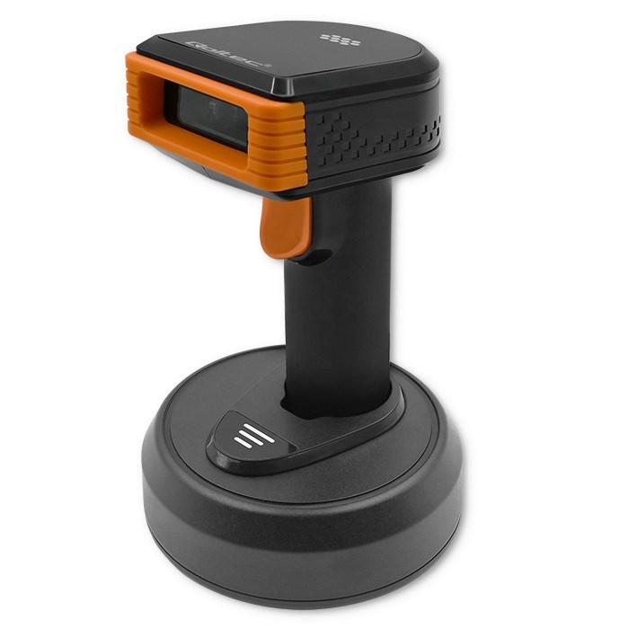 Stregkodescanner trådløs 1D/2D – Qoltec med dockingstation billede