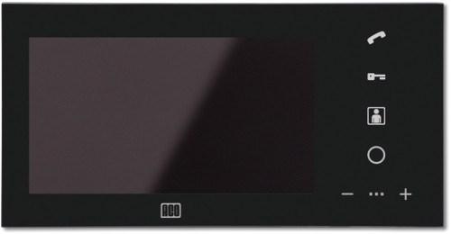 Videodørtelefon skærm ACO INSPIRO 7" - sort digital farvemonitor billede