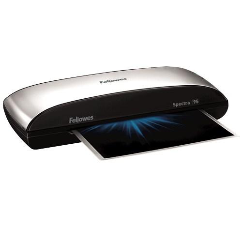 Lamineringsmaskine A4 - Fellowes Spectra, kold/varm, sort/grå