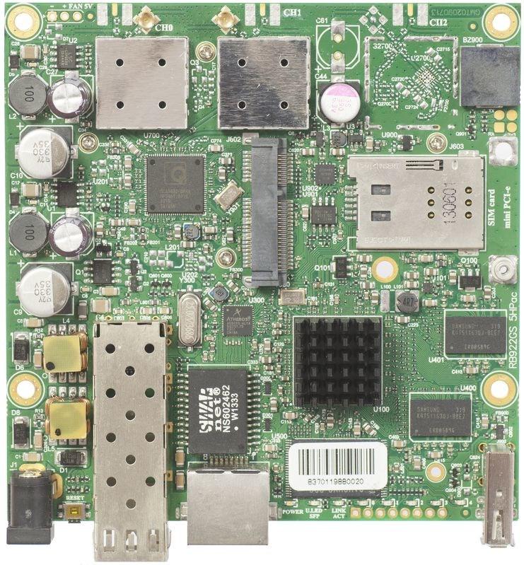 Routerboard MikroTik RB922UAGS-5HPacD bundkort billede