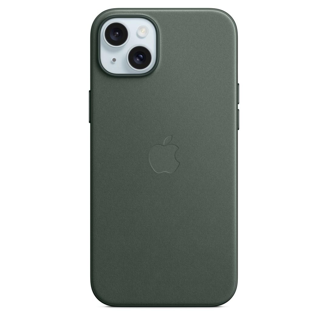 Mobilcover Apple iPhone 15 Plus FineWoven med MagSafe - Evergreen billede