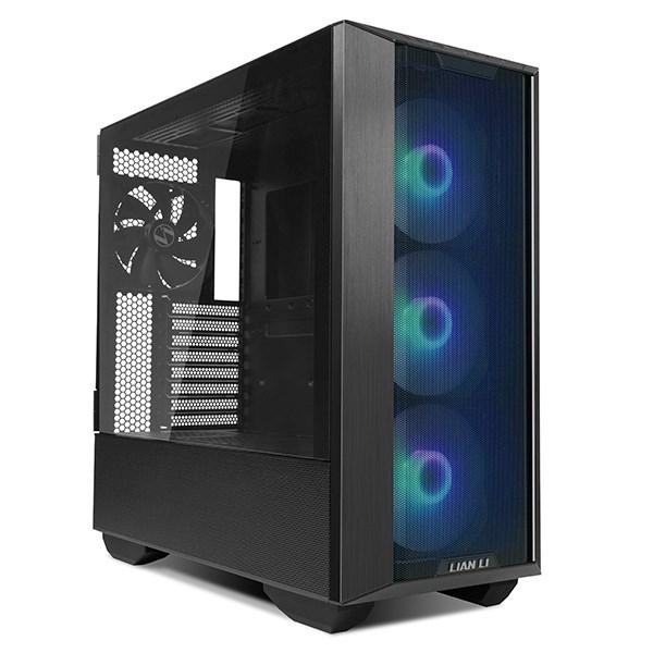 PC kabinet LIAN LI LANCOOL III midi tower - sort, transparent billede