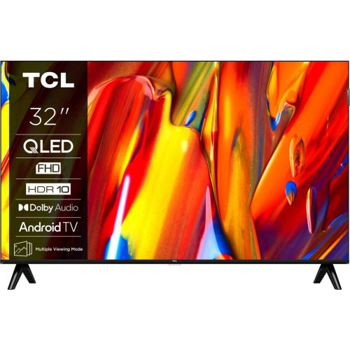 Smart TV TCL 32" QLED Full HD Android TV (sort)