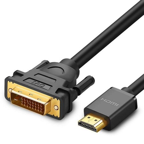 HDMI til DVI-kabel UGREEN 1,5 m – FHD 60 Hz (sort) billede