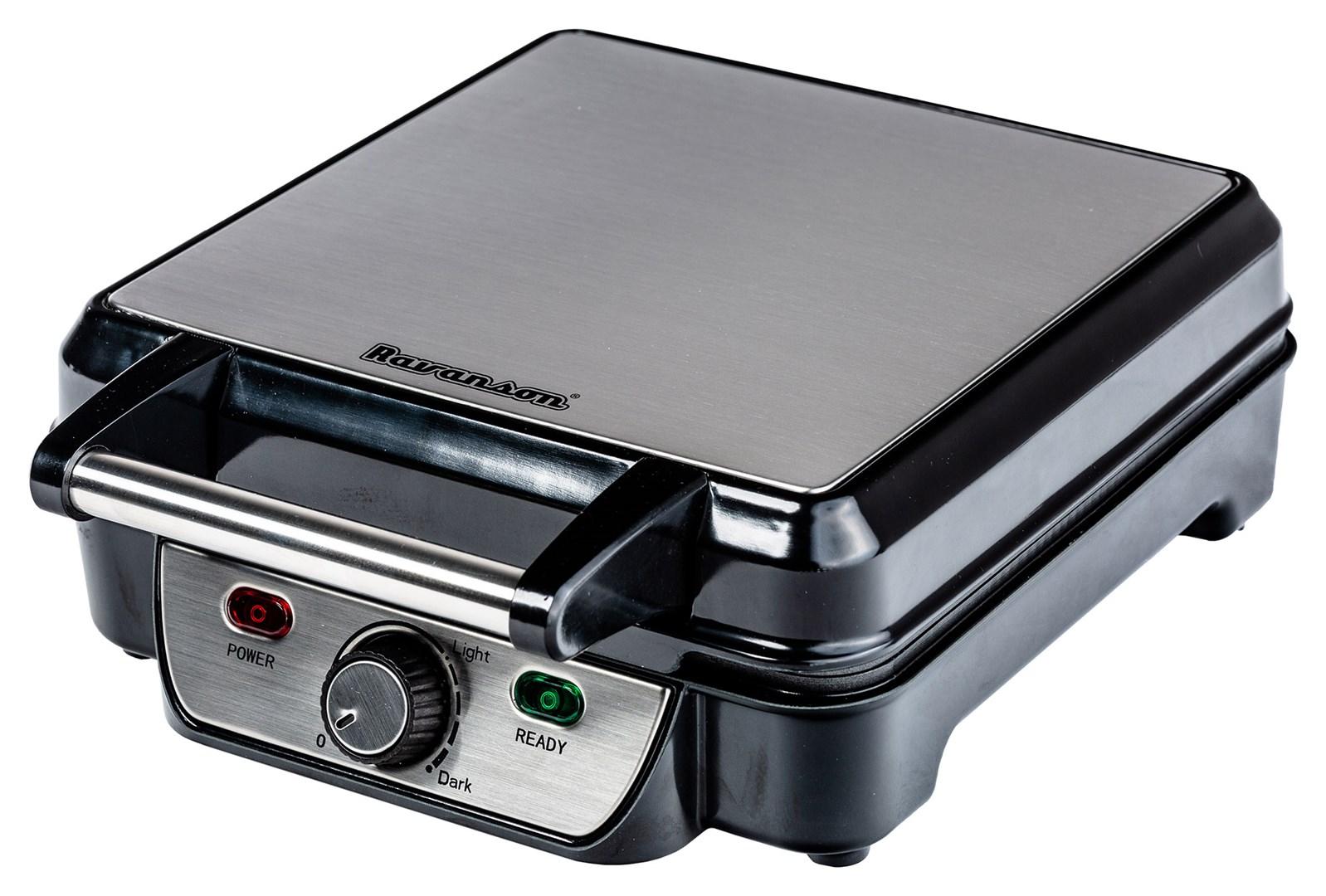 Vaffeljern Ravanson GR-7030 - 1100 W, sort/inox billede