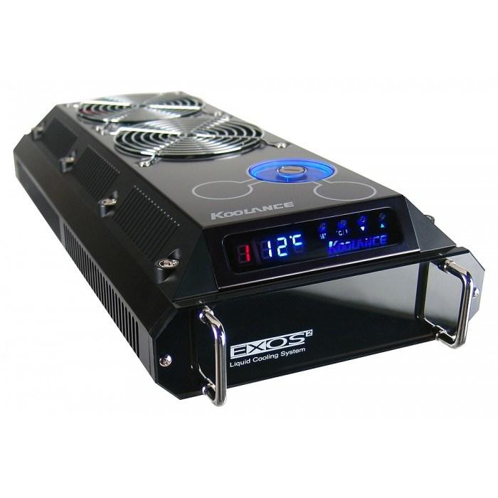 Vandkøling til pc – Koolance EX2-755, 12 cm, sort billede