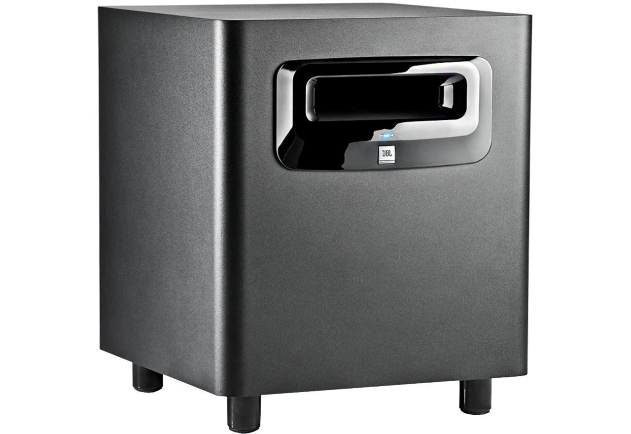 Subwoofer til studie JBL LSR310S - aktiv 10" (sort) billede