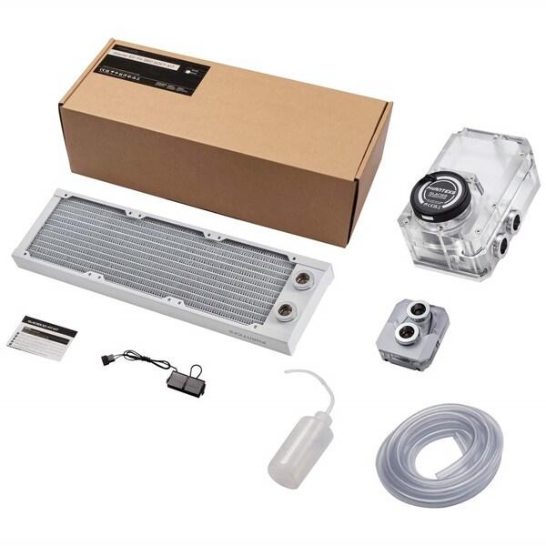 Vandkøling sæt 360 mm - Phanteks Glacier EZ-Fit Soft-Kit billede