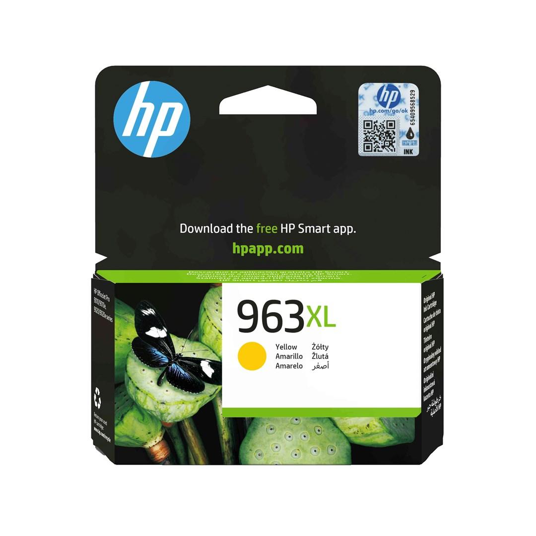 Blækpatron HP 963XL gul – høj kapacitet (Original) billede