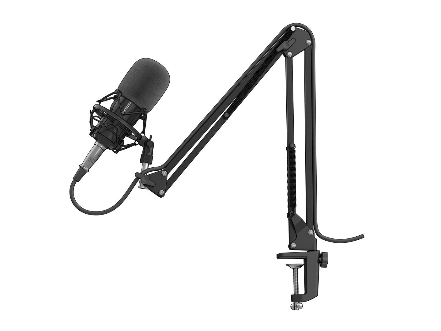 Studie mikrofon - GENESIS Radium 300 XLR, sort