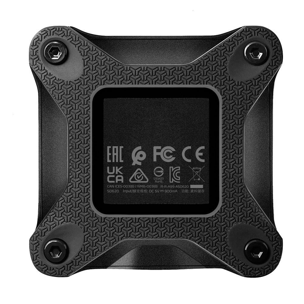 Ekstern SSD ADATA SD620 2 TB – sort billede