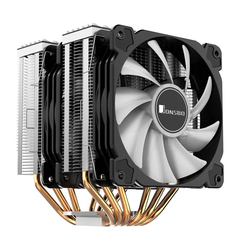 CPU-køler Jonsbo CR-2000GT 12 cm, sort, 1 stk. billede