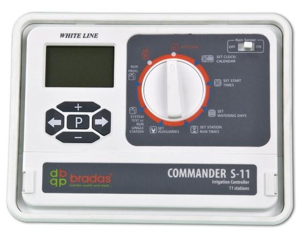 Vandingscontroller til drypvanding - BRADAS Commander S‑11 billede