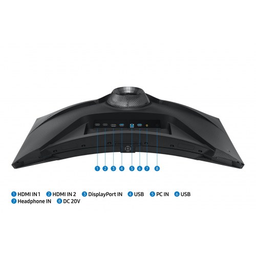 Gamingskærm Samsung Odyssey Neo G7 32" 4K 165 Hz (sort)