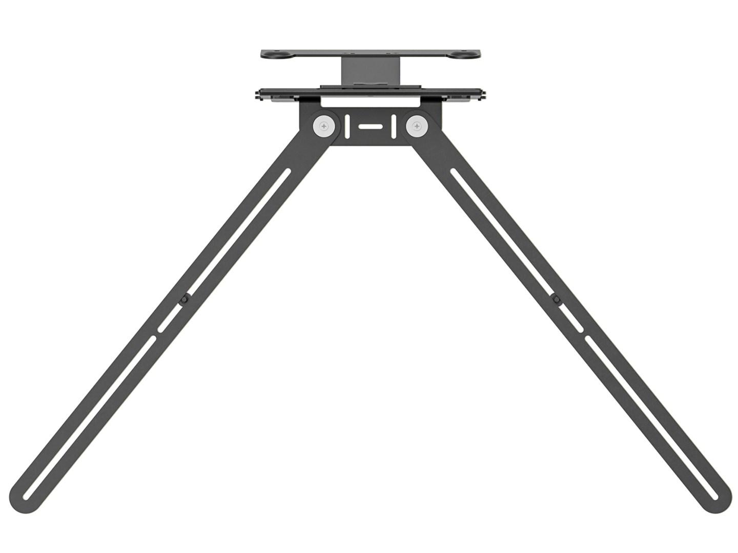Logitech TV Mount For Video Bars - Kameramontering - under monitor-monterbar, monterbar over monitoren - for Logitech Rally Bar All-In-One Video Bar for Midsize Rooms Room Solution Large
