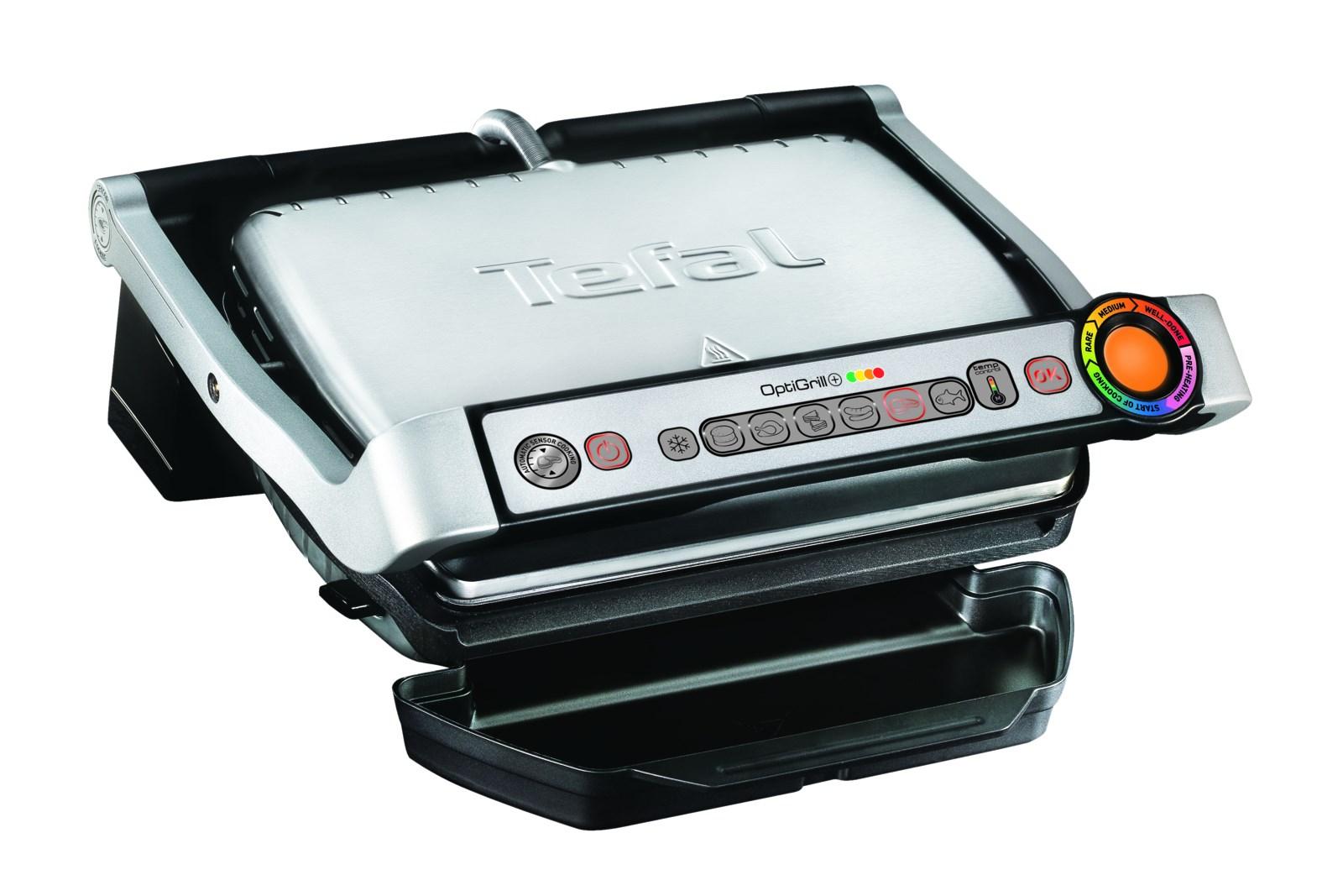 Elgrill Tefal OptiGrill GC716D kontaktgrill til bord
