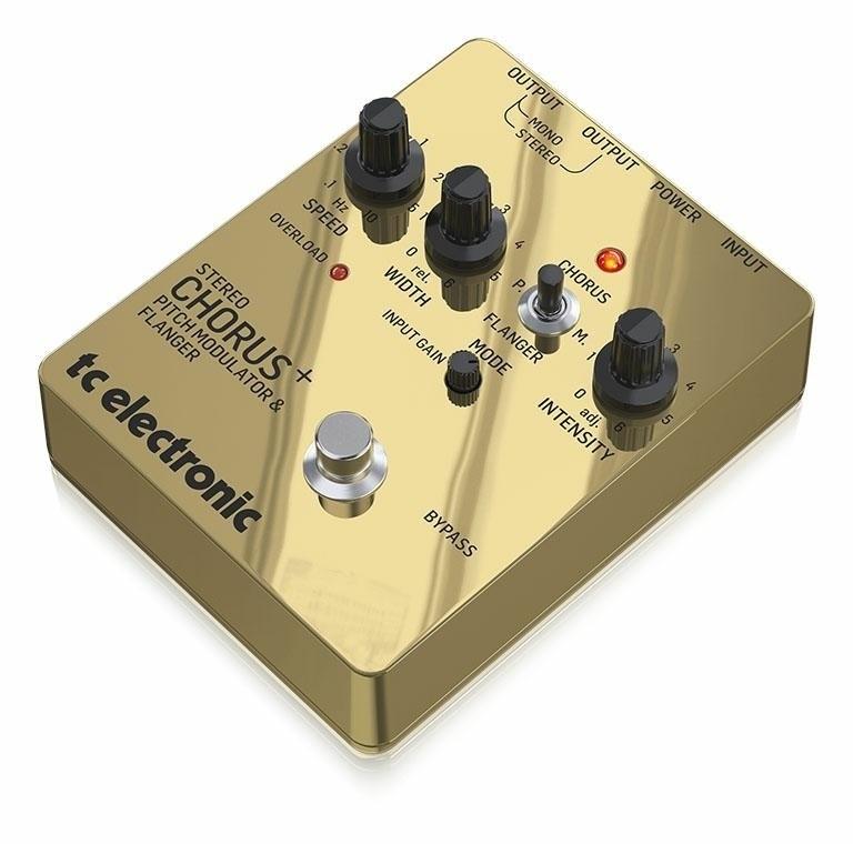 Chorus-pedal TC Electronic SCF Gold SE - stereo chorus, pitch-modulator og flanger billede