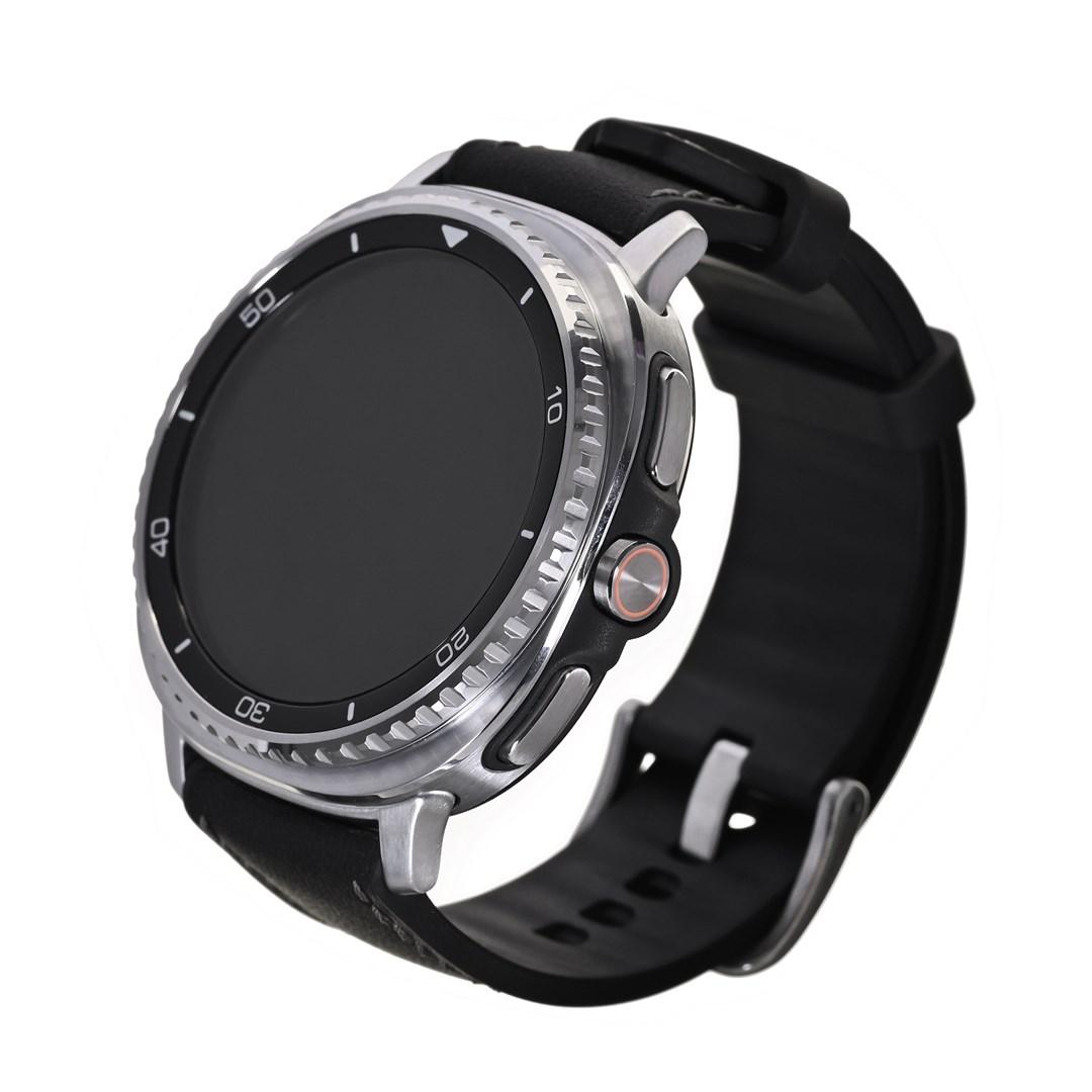 Smartwatch Samsung Galaxy Watch 8 Classic 46 mm - AMOLED 1,34" Wi‑Fi GPS - Sort billede