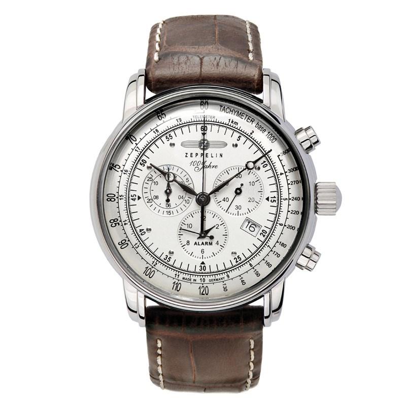 Armbåndsur Zeppelin 100 Jahre 7680-1 - quartz, kronograf billede