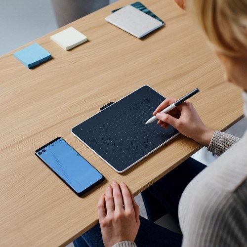 Tegneplade med pen Wacom One Small - grå