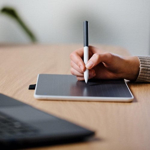 Tegneplade med pen Wacom One Small - grå