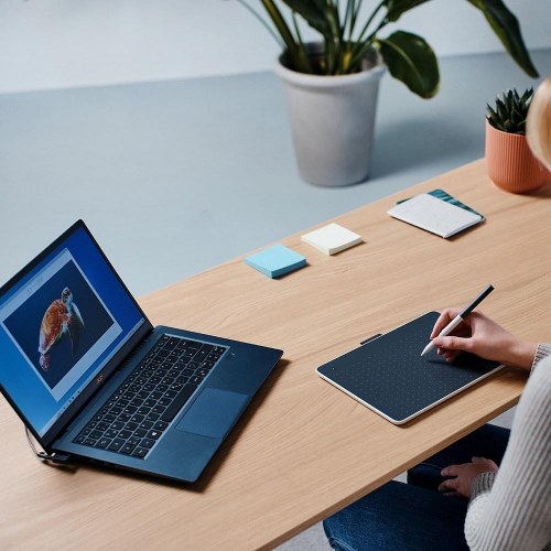 Tegneplade med pen Wacom One Small - grå
