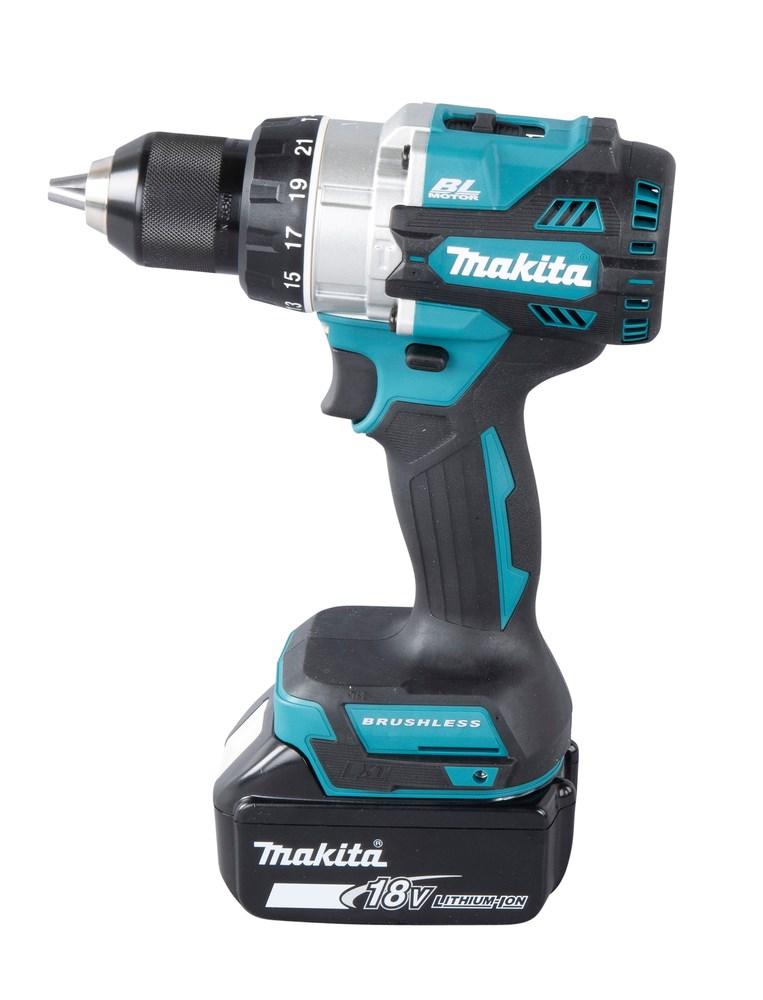Skruemaskine med slag Makita DHP486Z 18V, børsteløs, 2.100 o/min billede