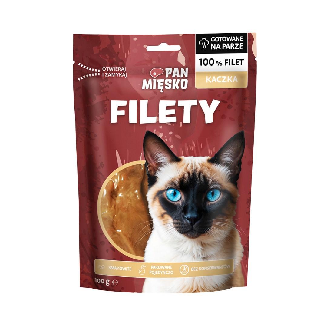 Kattegodbidder PAN MIĘSKO andefileter - 100 g billede