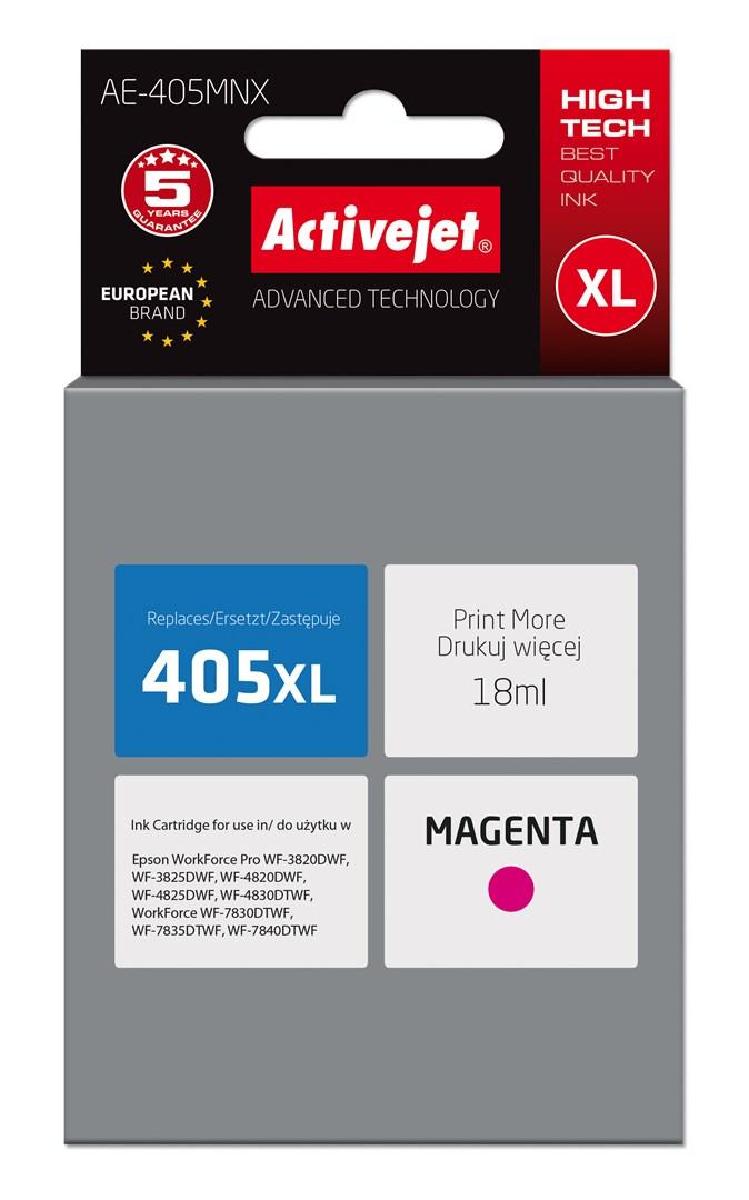 Blækpatron til printer Activejet 405XL magenta – kompatibel med Epson, 18 ml (Supreme) billede