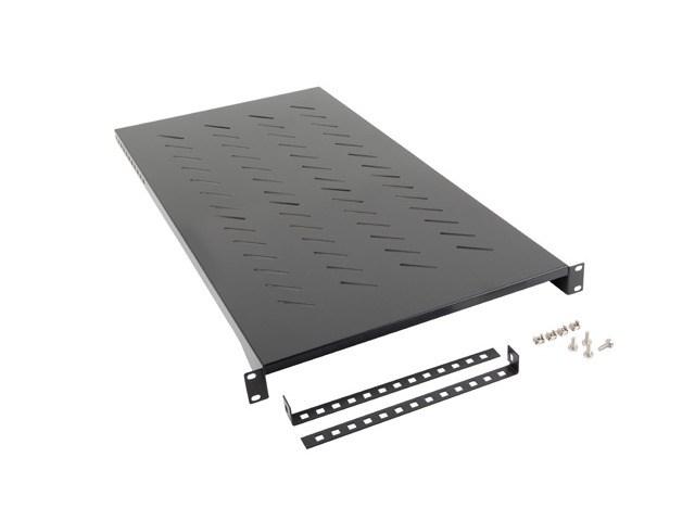 19" rackhylde 1U - Lanberg, ventileret, 25 kg billede