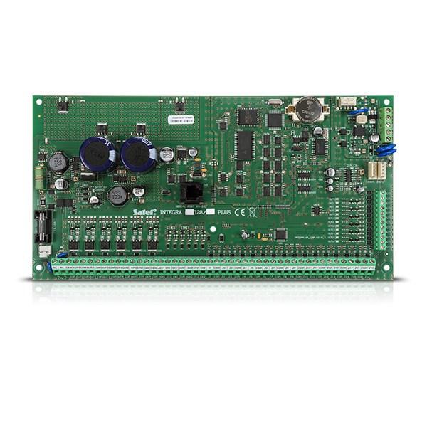 Alarmcentral Satel INTEGRA 128 Plus - printplade, 264 × 134 mm billede