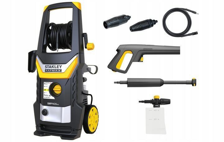 Højtryksrenser STANLEY 2.600 W - 180 bar med tilbehør billede