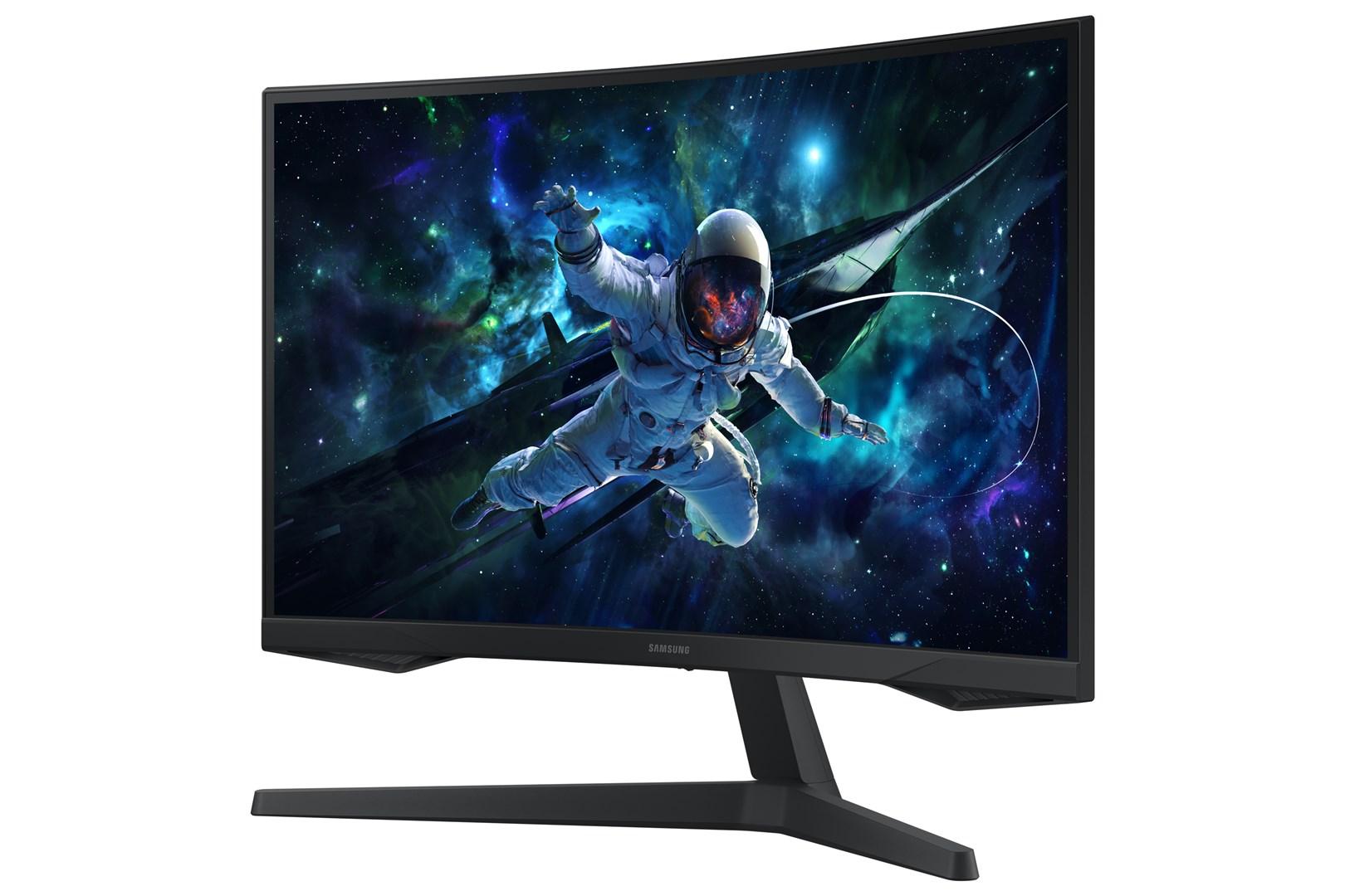 Gaming skærm Samsung Odyssey G5 27" buet WQHD 165 Hz