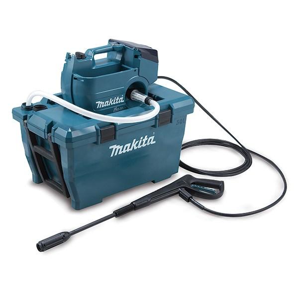 Højtryksrenser Makita DHW080ZK - batteri, 380 l/t, sort/blå