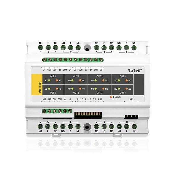 Alarmmodul adgangskontrol Satel INT-IORS – hvid billede
