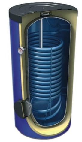 Varmtvandsbeholder med spiral - Lemet MAXI 3,2 m², 300 l billede