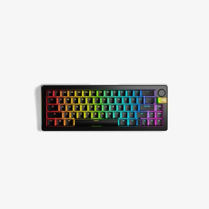 Tastatur til gaming GLORIOUS GMMK 3 PRO HE 65% Wireless – sort (US) billede