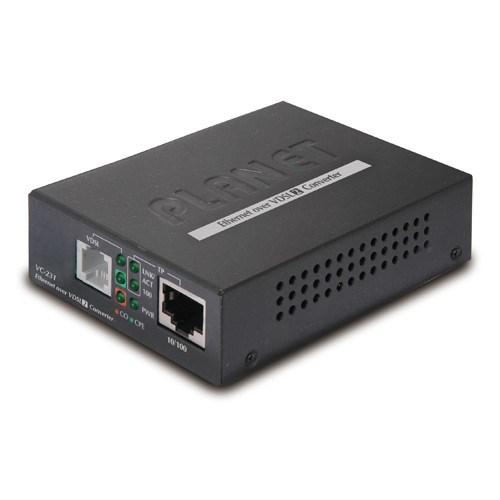 Mediekonverter – Planet VC-231, 100 Mbit/s, sort billede